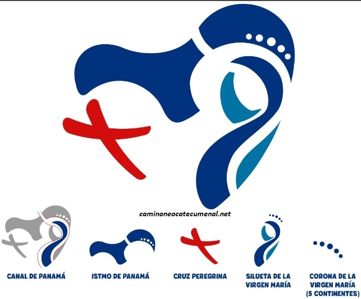 JMJ 2019 de Panamá. Canto del Camino Neocatecumenal, logo oficial de la JMJ, himno y programa del encuentro con el Papa Francisco
