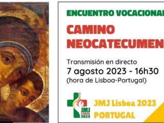 Encuentro vocacional con Kiko Argüello JMJ Lisboa 2023